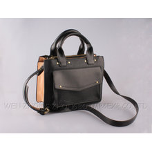 China Wholesale Tote Bag Studded Handbag Trendy Tote Bag (H14103)